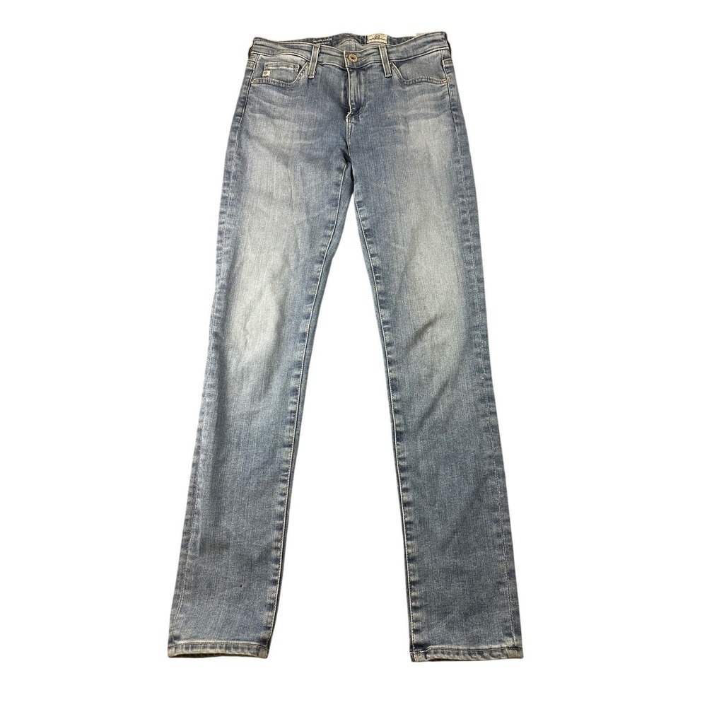 AG Adriano Goldschmied Jeans Women 25 Blue Prima Ankle Slim Denim Cigarette